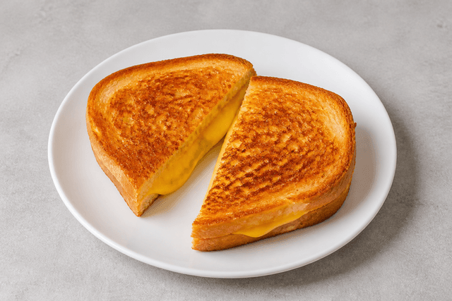 Photorealistic Grilled cheese sandwich menu-main p01 food image by VDAMO