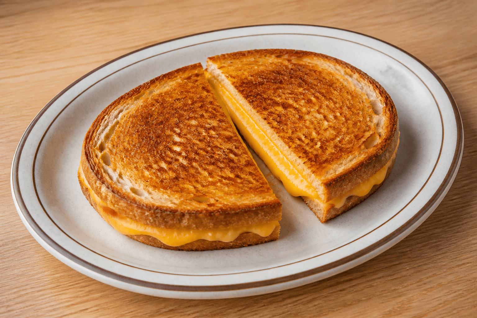 Imagen de comida VDAMO: Sándwich de queso a la plancha P03
