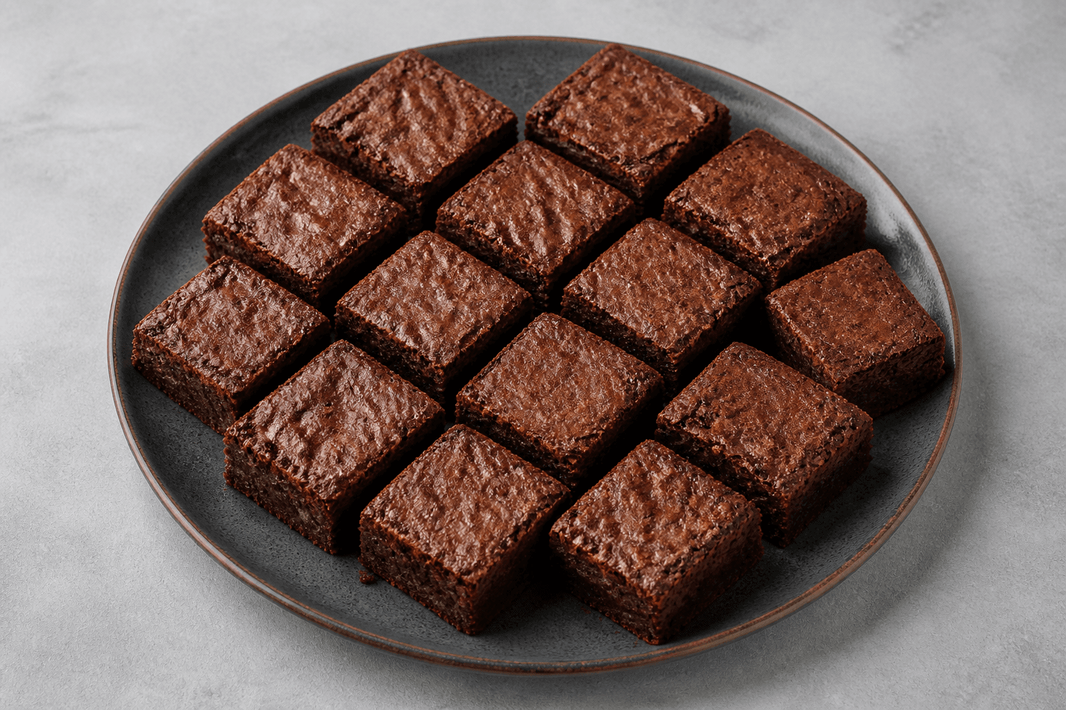 Photorealistic Chocolate brownie P10 food image by VDAMO
