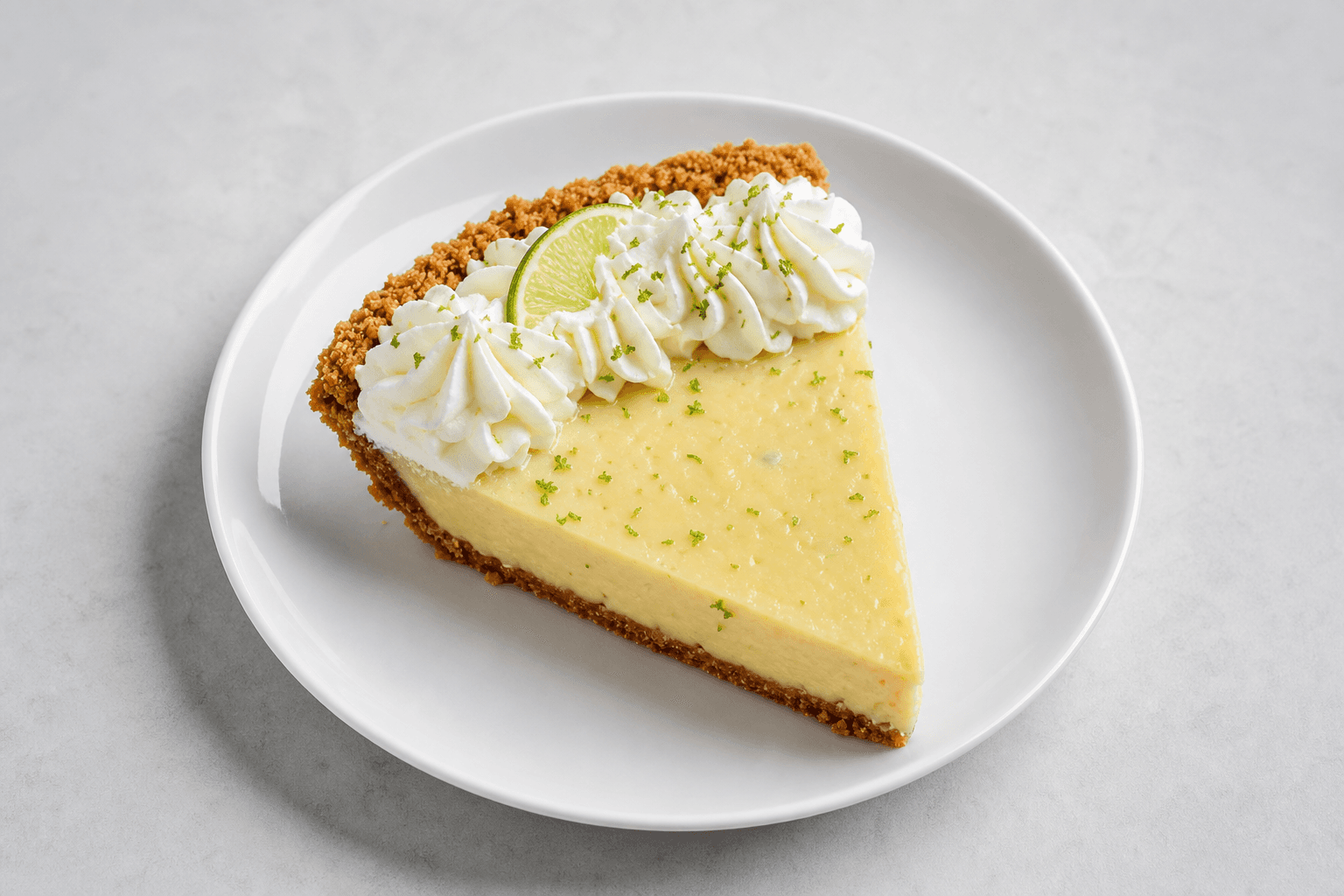 Photorealistic Key lime pie menu-main p06 food image by VDAMO