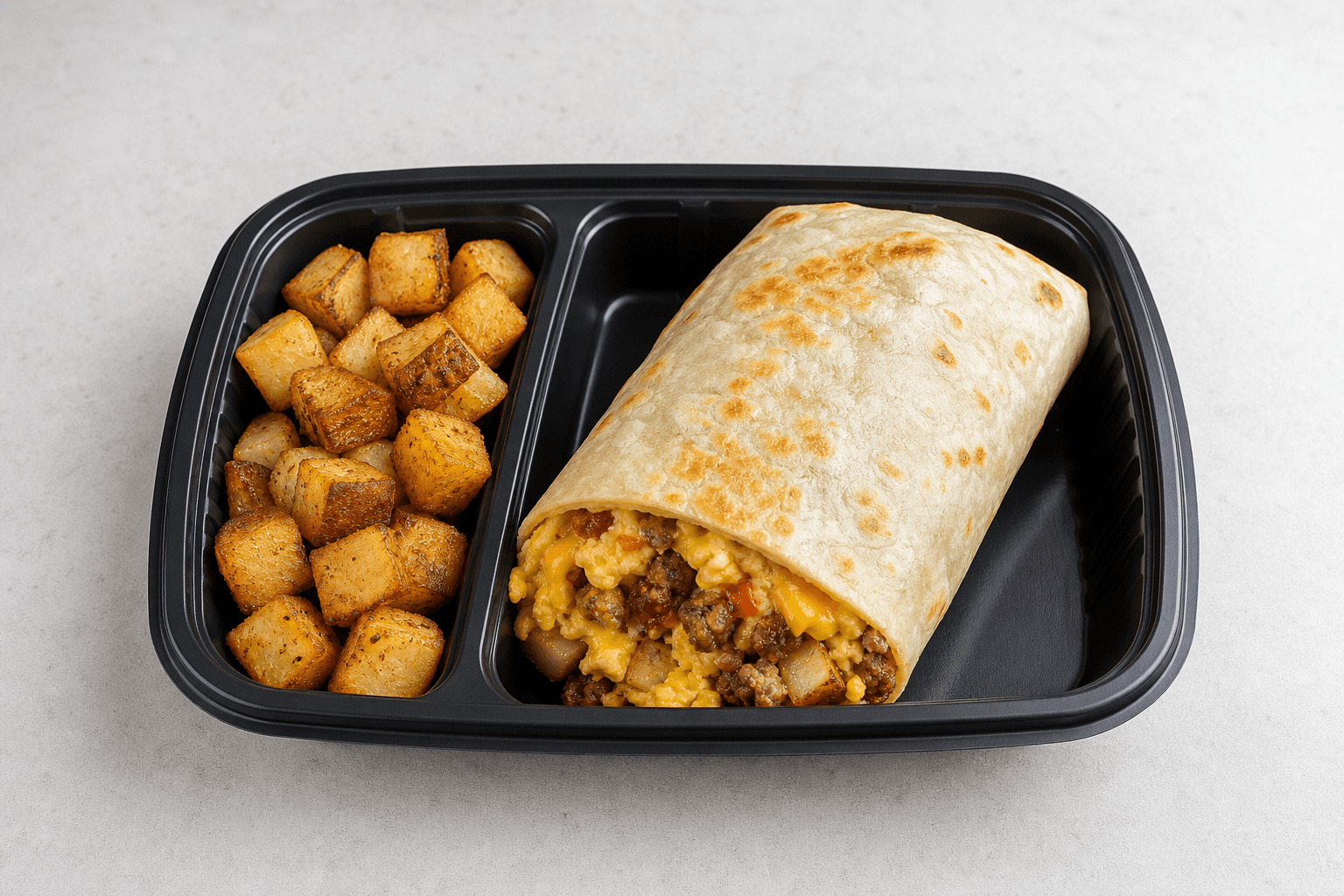 Photorealistic Breakfast burrito menu-main p08 food image by VDAMO