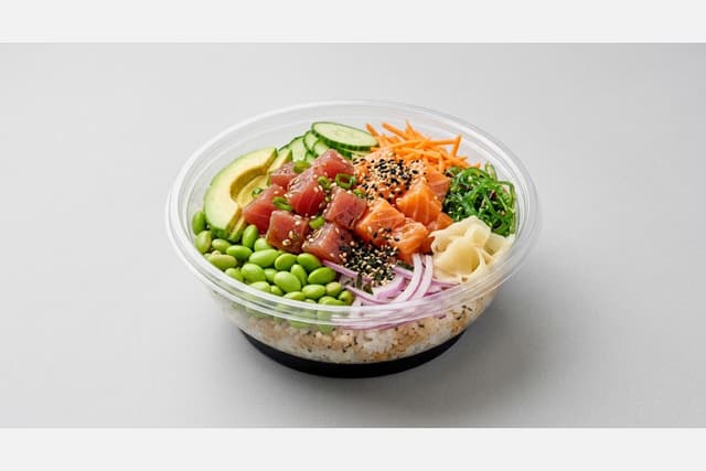 Photorealistic Poke bowl menu-main p06 food image by VDAMO