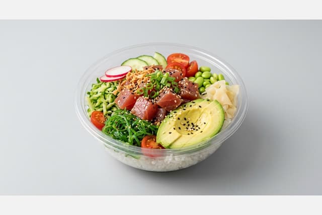 Photorealistic Poke bowl menu-main p09 food image by VDAMO