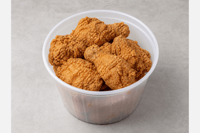 Photorealistic Fried chicken bucket menu-main p07 food image by VDAMO