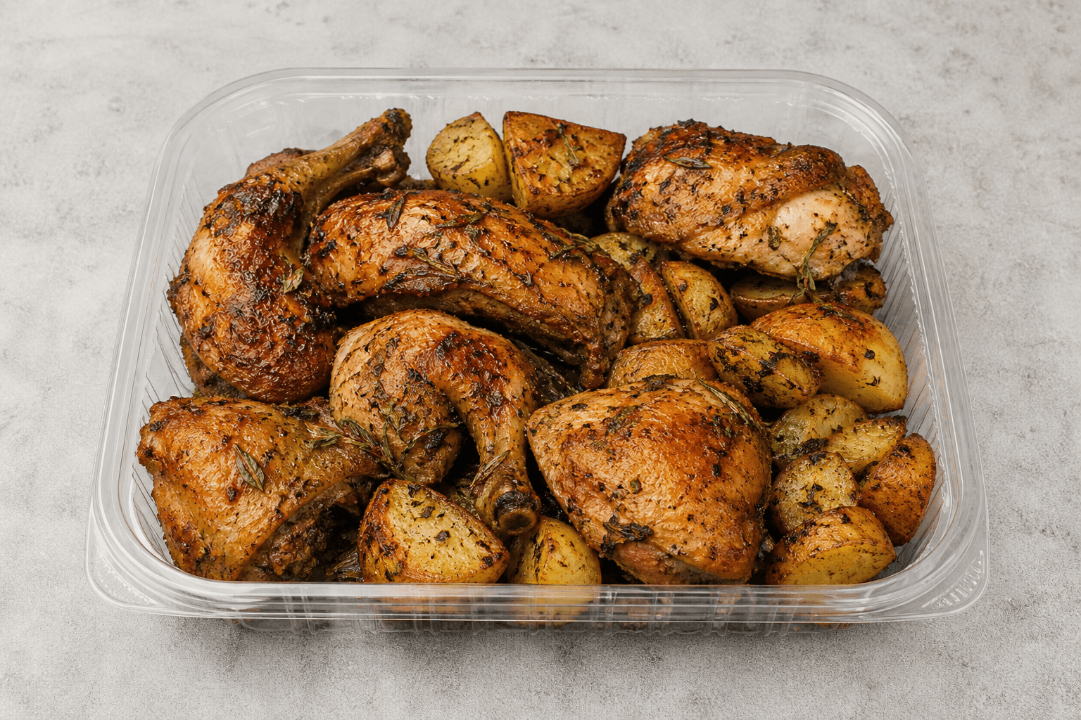 Photorealistic Roast chicken style 011 P07 food image by VDAMO