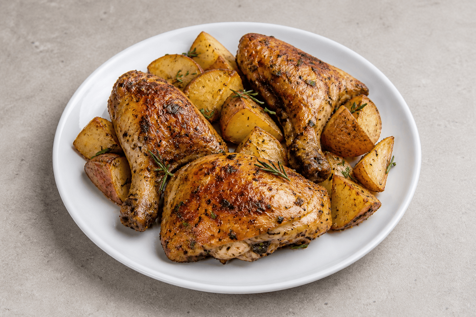Photorealistic Roast chicken style 011 P09 food image by VDAMO