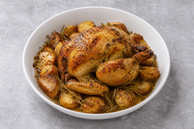 Immagine food VDAMO: Roast chicken style 035 P04