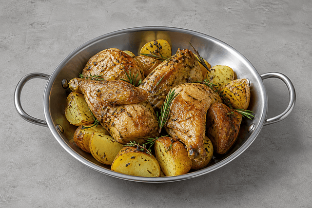 Immagine food VDAMO: Roast chicken style 035 P05
