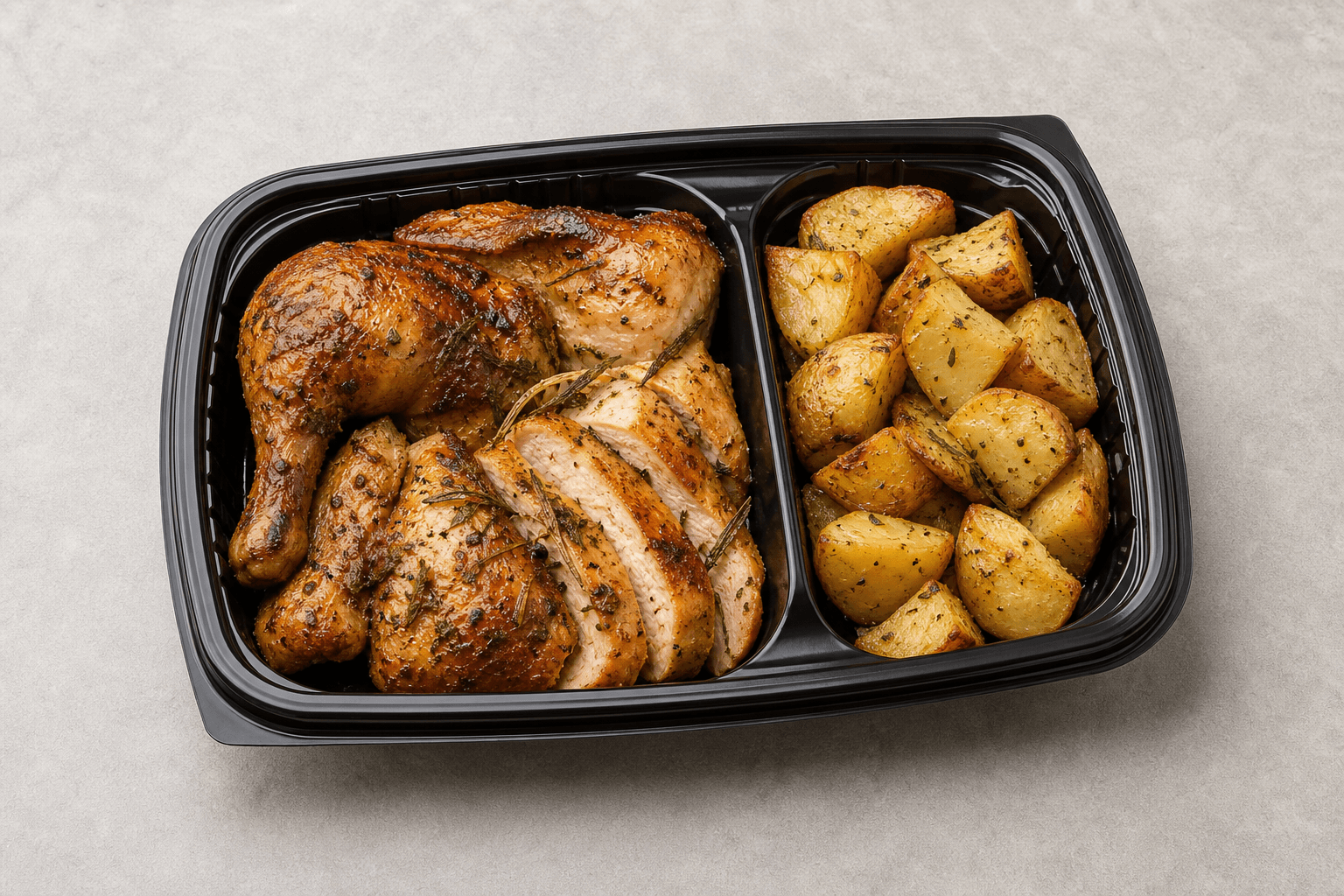 Photorealistic Roast chicken style 035 P08 food image by VDAMO