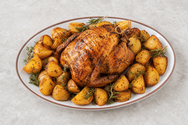 Imej makanan Roast chicken style 047 P03 oleh VDAMO