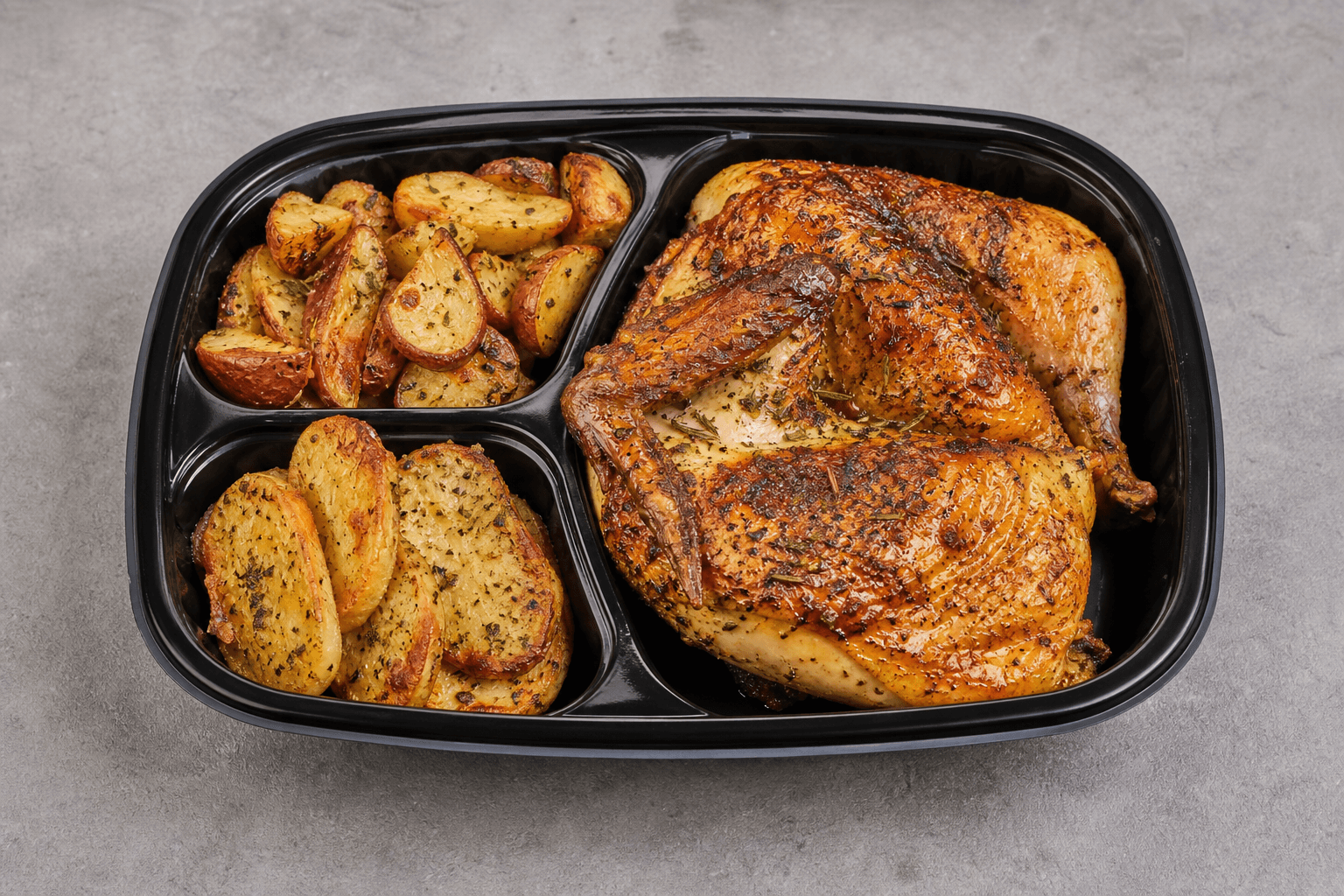 Photorealistic Roast chicken style 143 P08 food image by VDAMO
