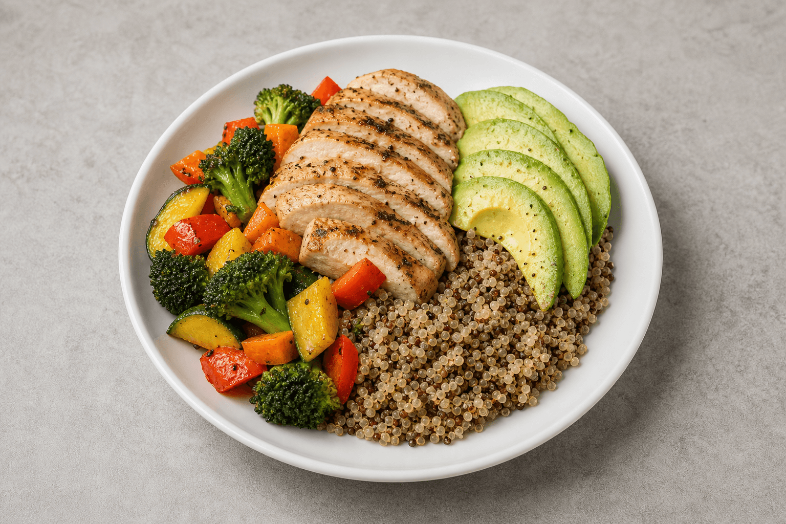 Imej makanan Protein bowl P01 oleh VDAMO