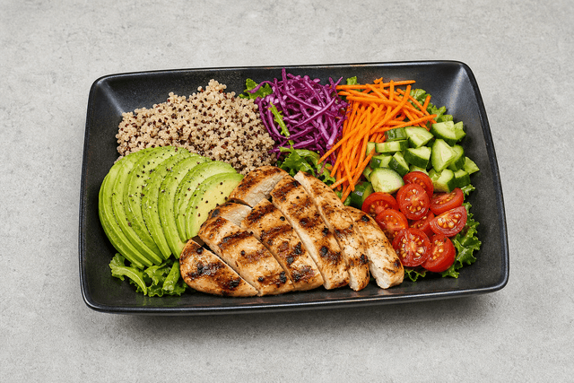 VDAMO भोजन छवि: Protein bowl P02