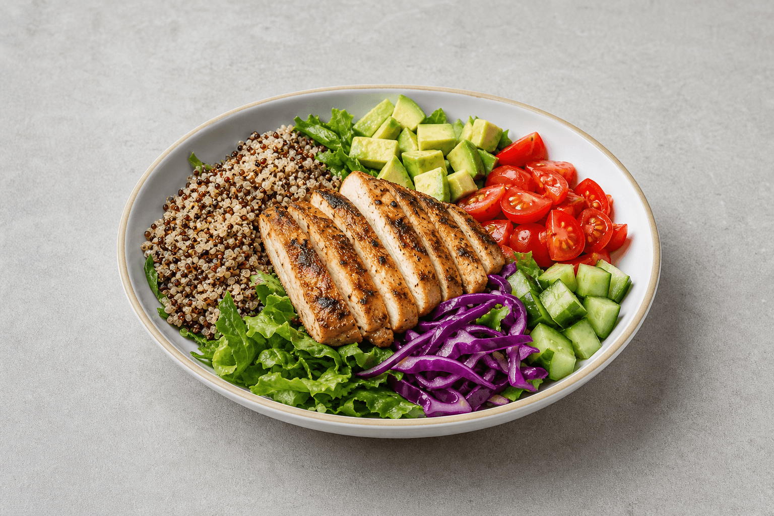 Imej makanan Protein bowl P03 oleh VDAMO