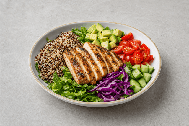 VDAMO भोजन छवि: Protein bowl P03