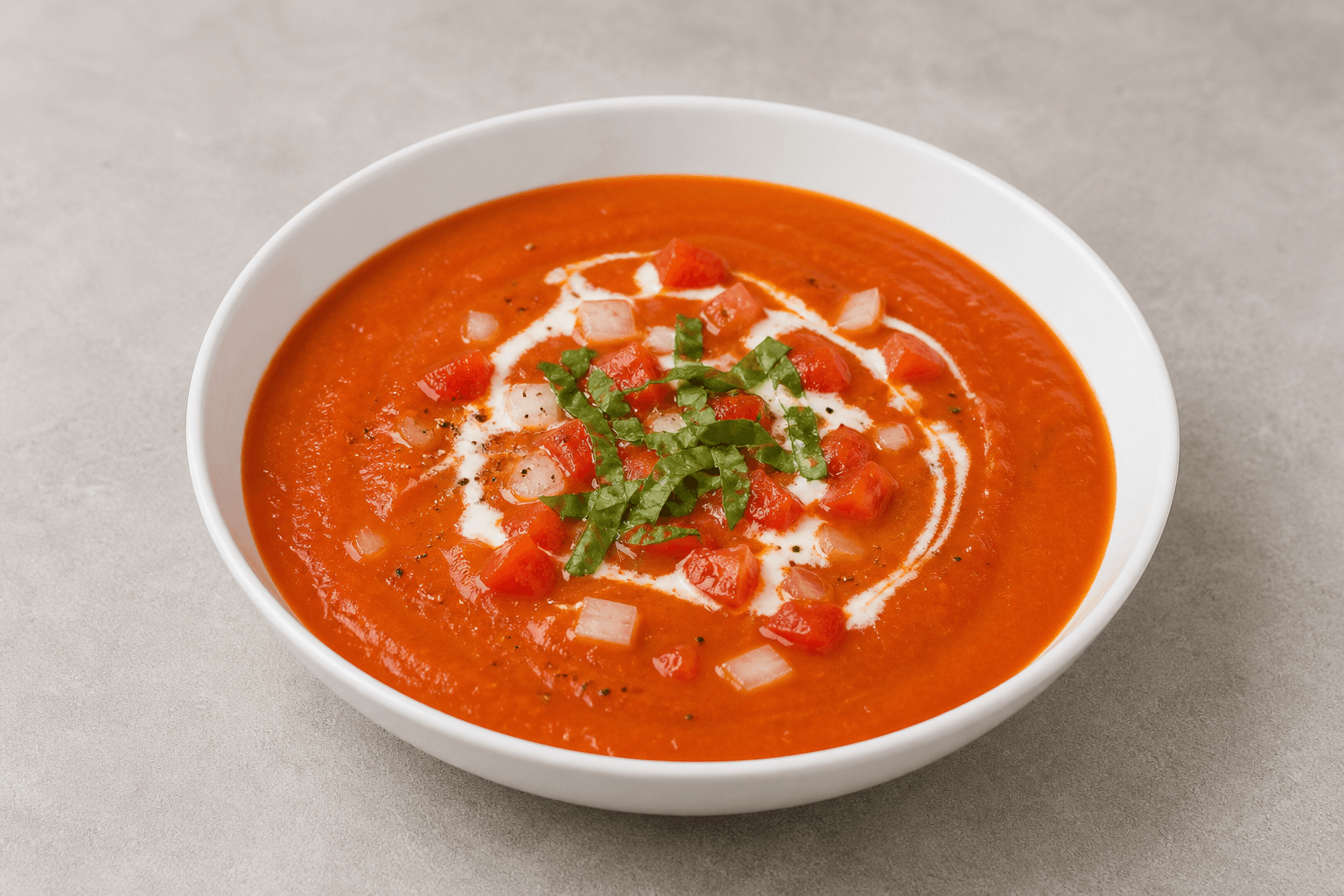 VDAMO Speisebild: Tomato soup P04
