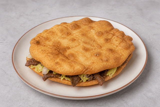 Photorealistic Torta frita menu-main p03 food image by VDAMO