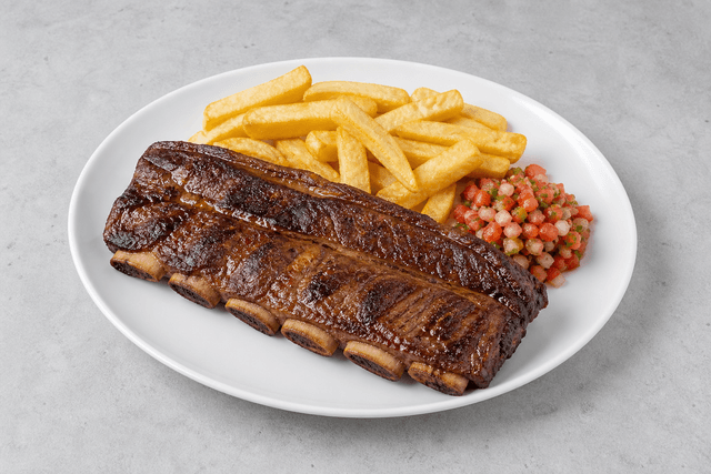 Photorealistic Asado de tira menu-main p10 food image by VDAMO
