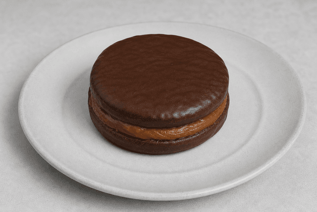Photorealistic Uruguayan alfajor menu-main p02 food image by VDAMO