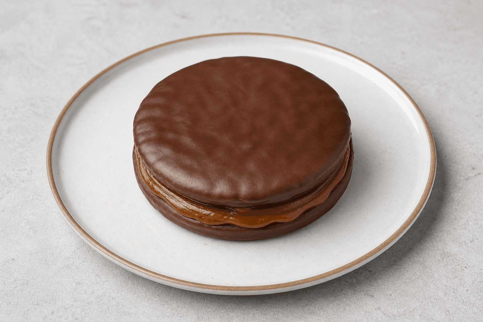 Photorealistic Uruguayan alfajor menu-main p05 food image by VDAMO