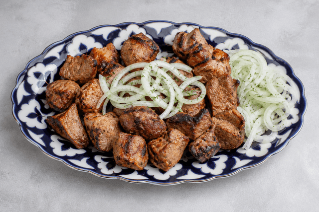 Photorealistic Uzbek shashlik menu-main p06 food image by VDAMO
