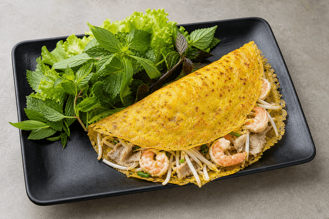 Photorealistic Banh xeo menu-main p02 food image by VDAMO