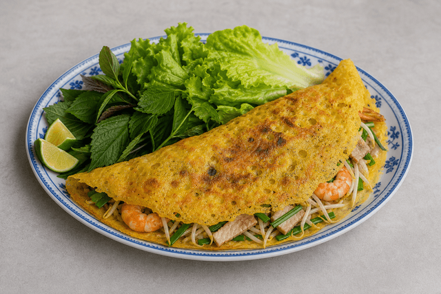 Photorealistic Banh xeo menu-main p03 food image by VDAMO
