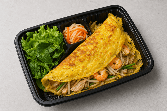 Photorealistic Banh xeo menu-main p06 food image by VDAMO