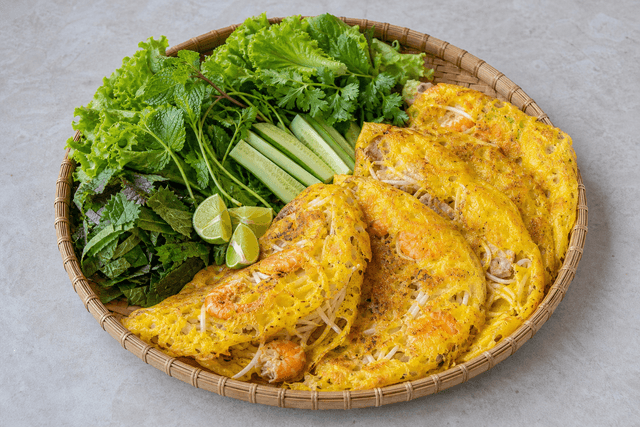 Photorealistic Banh xeo menu-main p10 food image by VDAMO