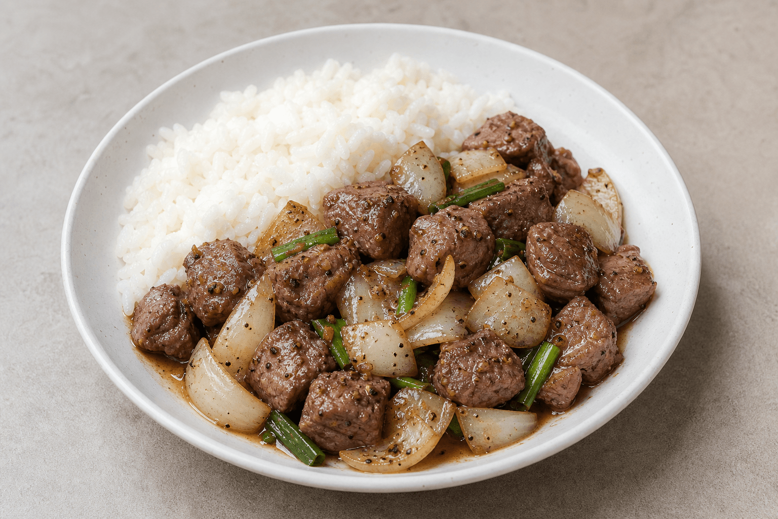 Photorealistic Shaking beef style 004 P04 food image by VDAMO