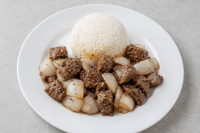 Photorealistic Shaking beef style 136 P01 food image by VDAMO