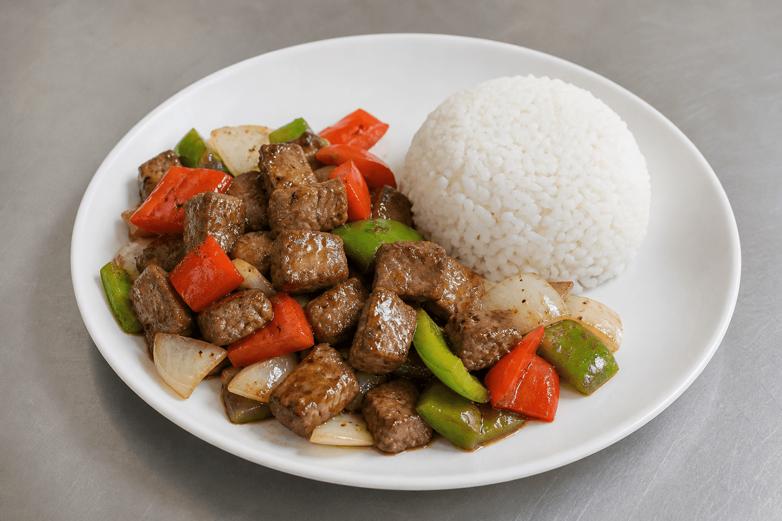Photorealistic Shaking beef style 172 P09 food image by VDAMO