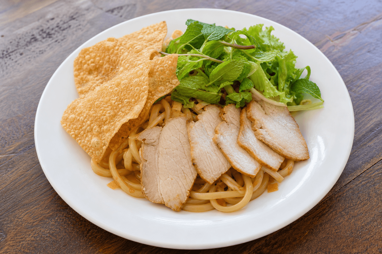 Photorealistic Cao lau menu-main food image by VDAMO