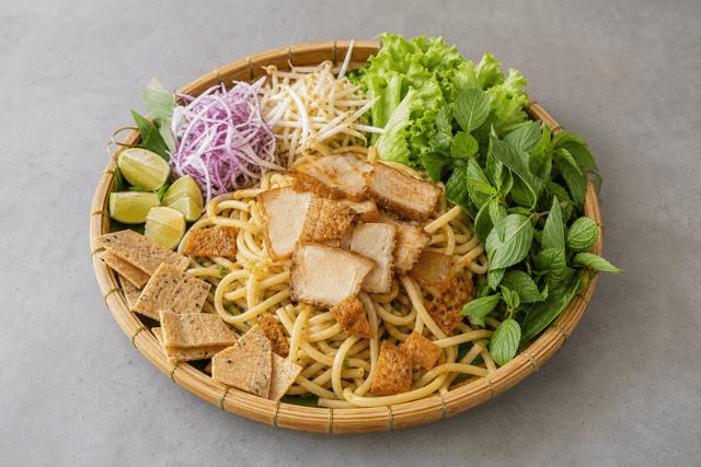 Photorealistic Cao lau menu-main p10 food image by VDAMO