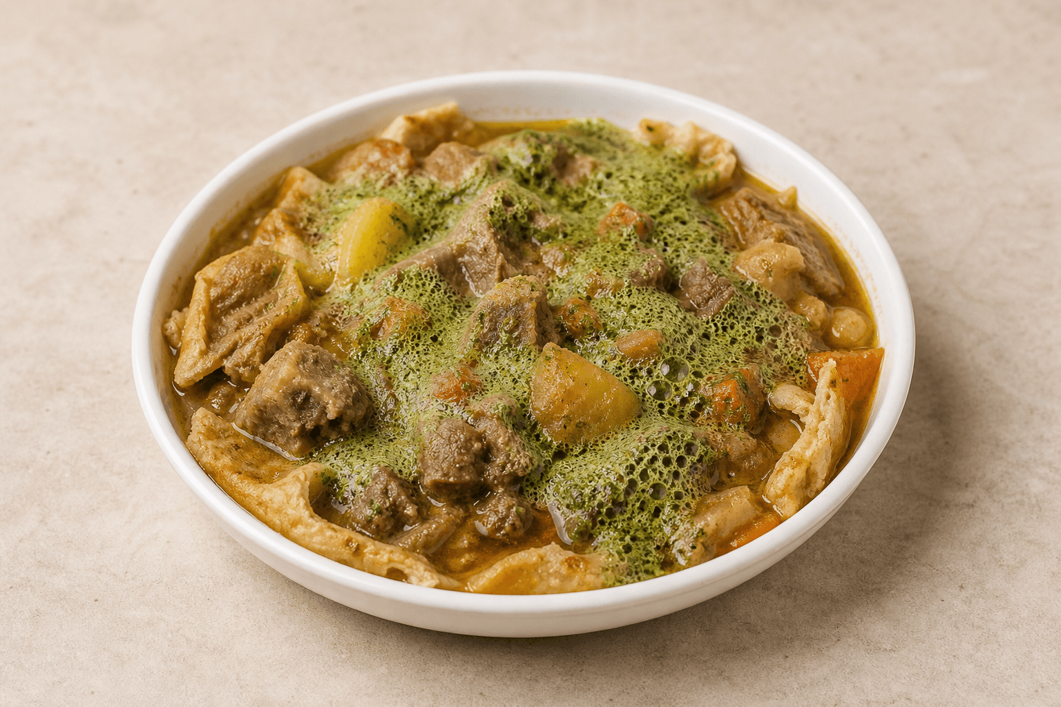 Photorealistic Saltah P09 food image by VDAMO