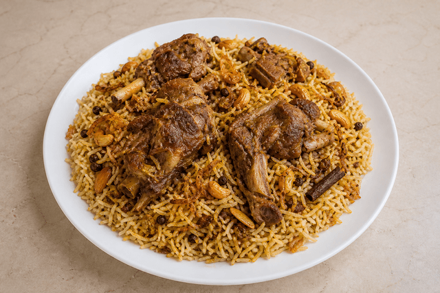 Photorealistic Lamb mandi menu-main p01 food image by VDAMO