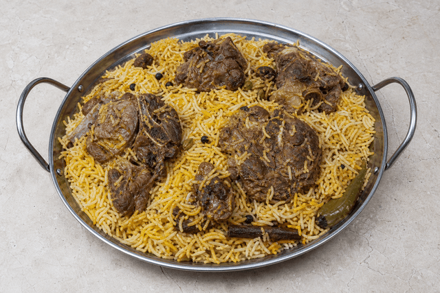 Photorealistic Lamb mandi menu-main p05 food image by VDAMO