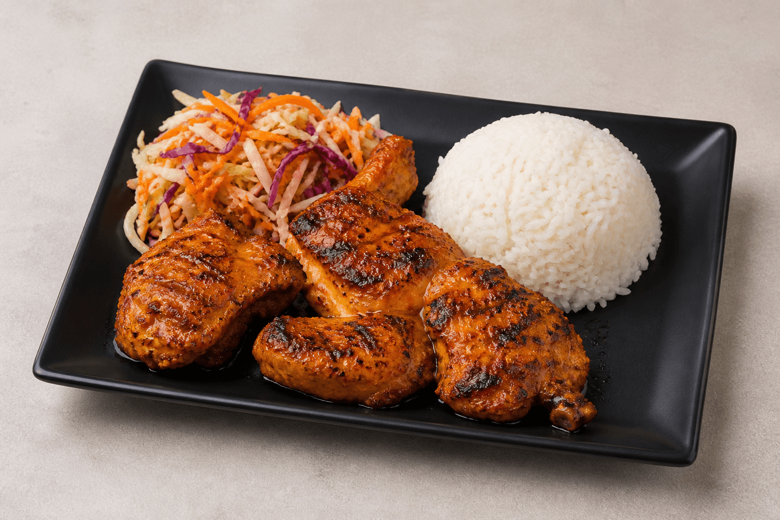 Photorealistic South African chicken meal 015 P02 food image by VDAMO