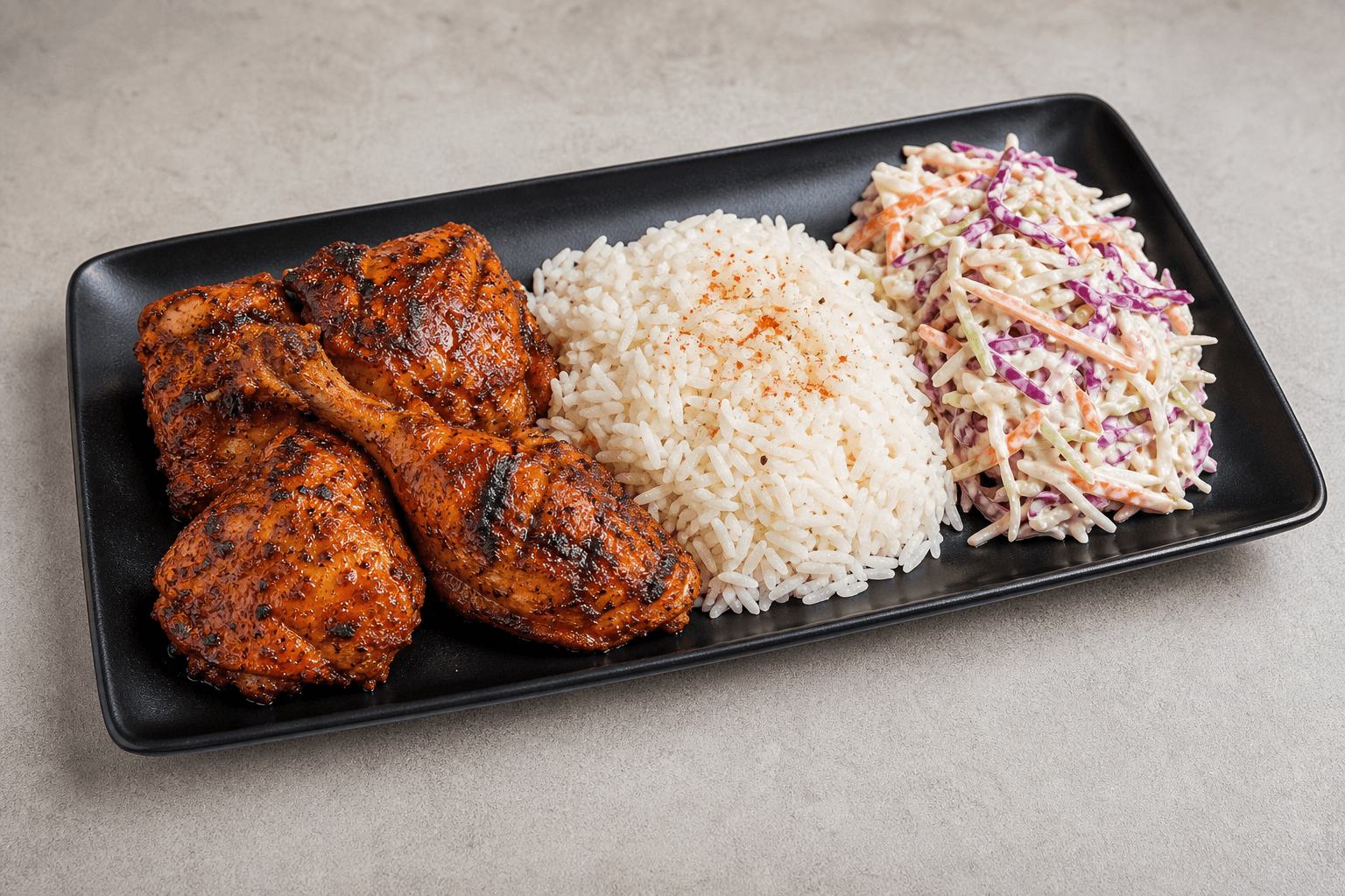 Photorealistic South African chicken meal 047 P02 food image by VDAMO