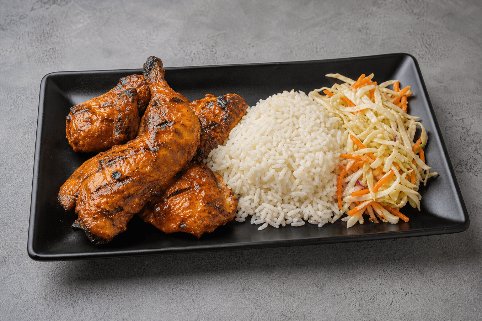 Photorealistic South African chicken meal 055 P02 food image by VDAMO