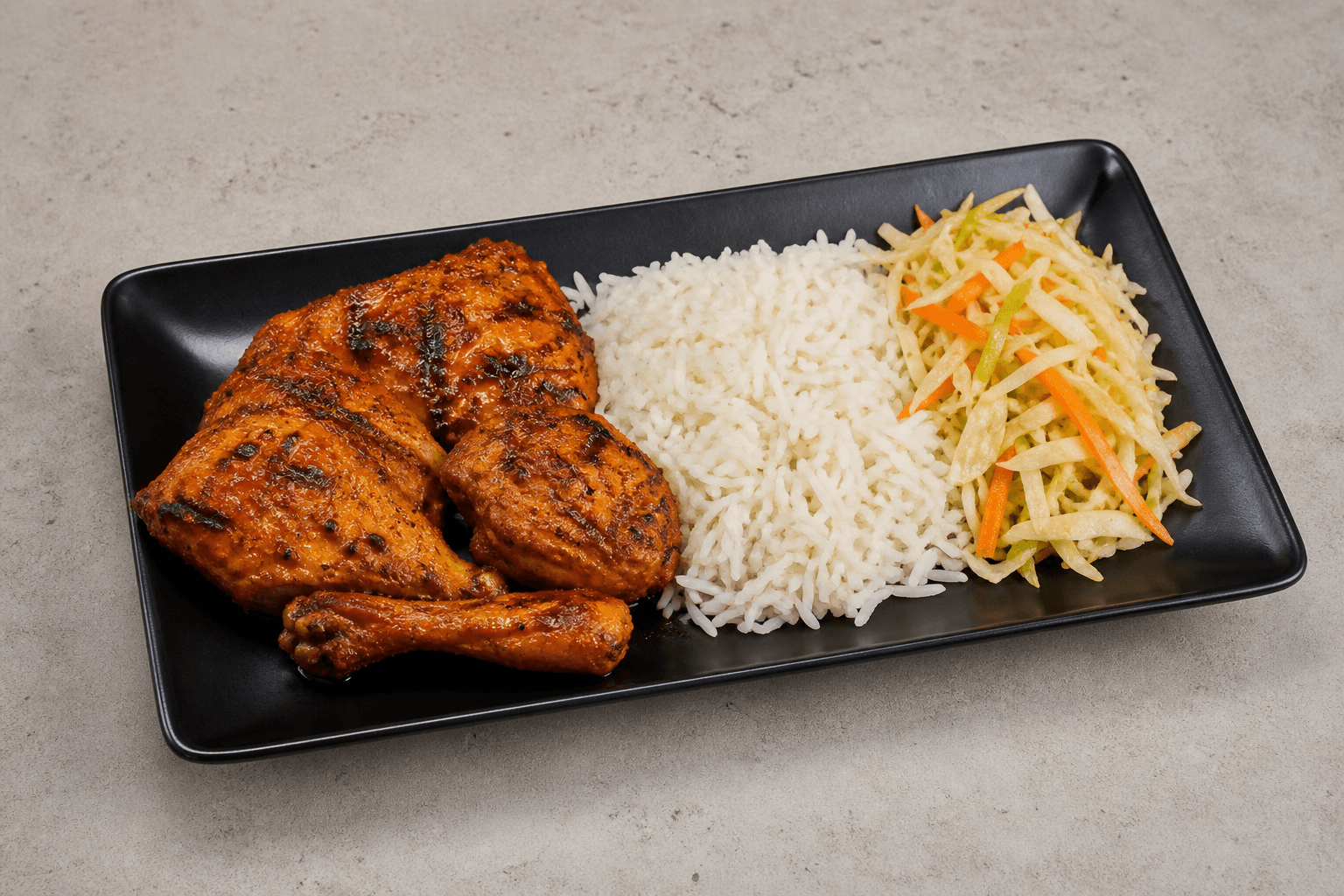 Photorealistic South African chicken meal 087 P02 food image by VDAMO
