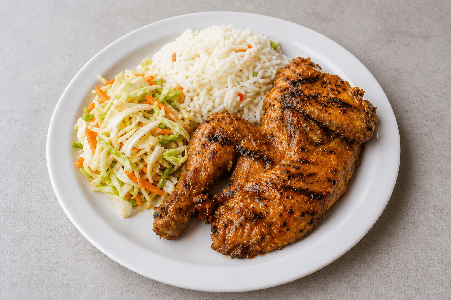 Photorealistic South African chicken meal 111 P01 food image by VDAMO