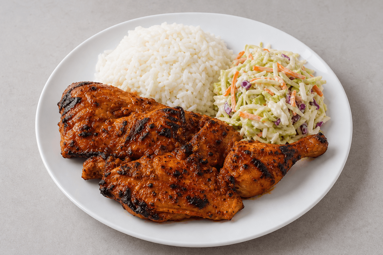 Photorealistic South African chicken meal 127 P01 food image by VDAMO