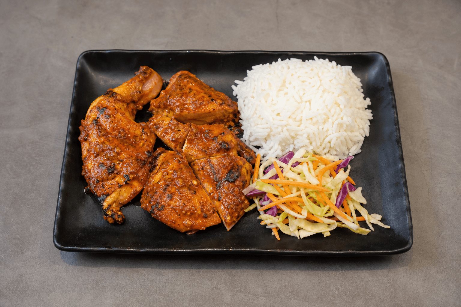 Photorealistic South African chicken meal 143 P02 food image by VDAMO