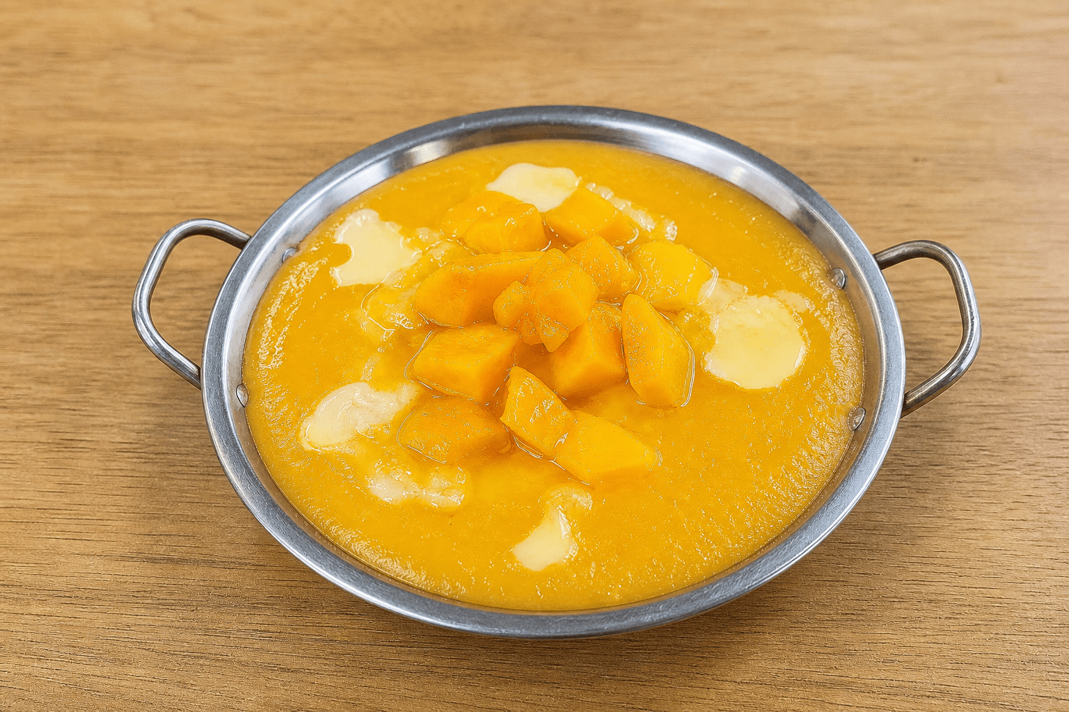 Photorealistic ZA Mango pudding cup dessert menu-main p05 food image by VDAMO