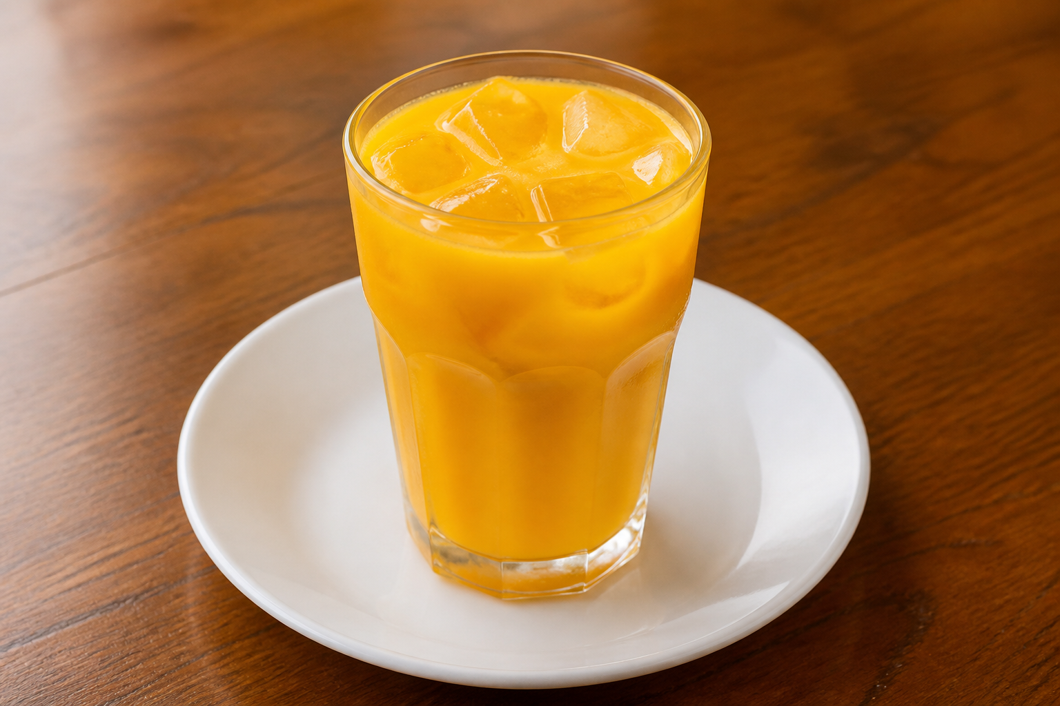 Fresh mango juice