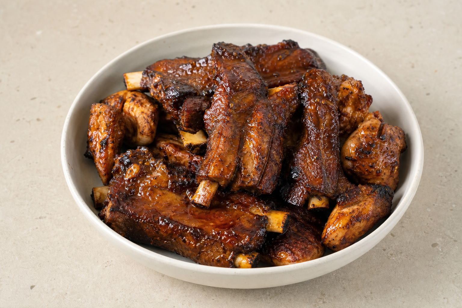 AE Honey barbecue ribs barbecue P04 — United Arab Emirates dish
