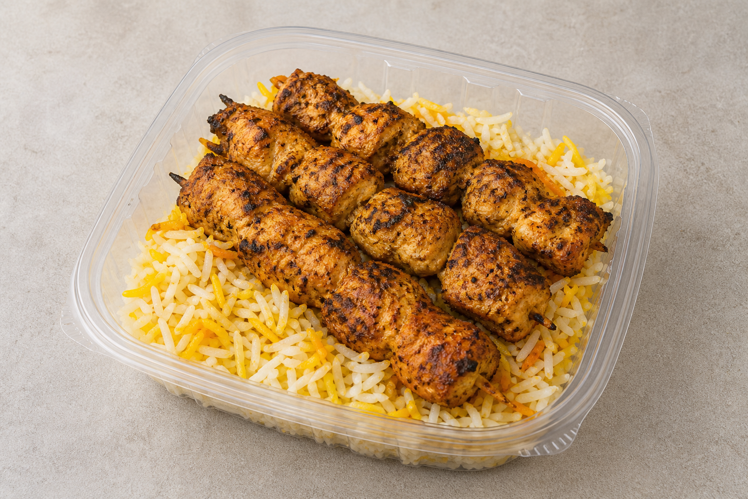AE House grilled chicken skewers barbecue P07 — United Arab Emirates dish