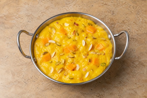 Photorealistic AE Mango pudding cup dessert P05 food image by VDAMO