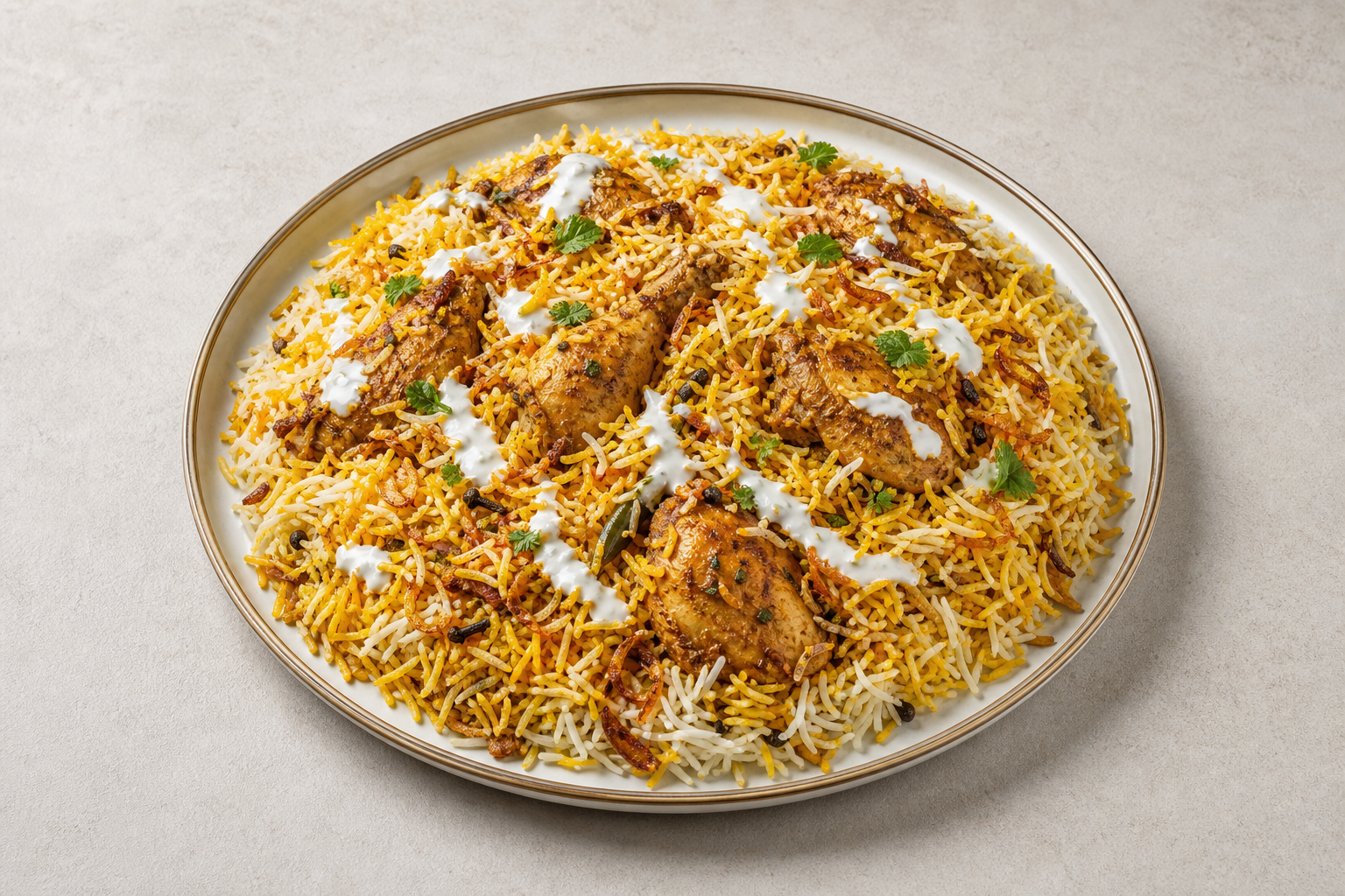 Photorealistic Chicken biryani box P10 food image by VDAMO